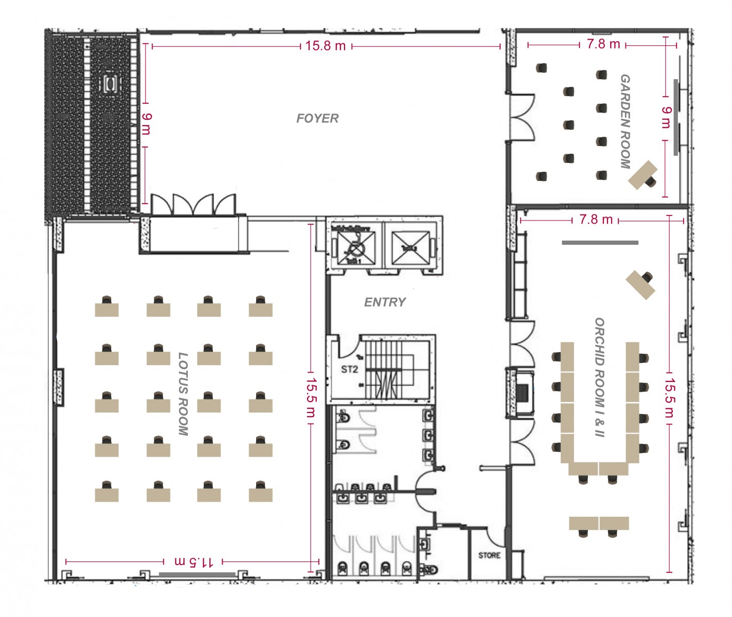 Meeting room space